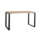 Biurko Desk loftowe 140x78cm drewniane Meble Doktór  - Kolor - Bejca Bielona