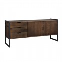 Komoda II Loft wood Meble Doktór  - Kolor - Bejca Brązowa