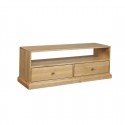 Stolik RTV Solid wood Meble Doktór  - Kolor - Bejca Dębowa