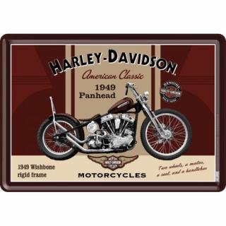 10198 Pocztówka 14x10 cm Harley-Davidson