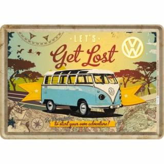 10223 Pocztówka 14x10 cm VW Bulli - Let