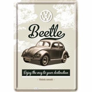 10224 Pocztówka 14x10 cm VW Retro Beetle