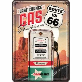 10280 Pocztówka 14x10 cm Route 66 Gas St