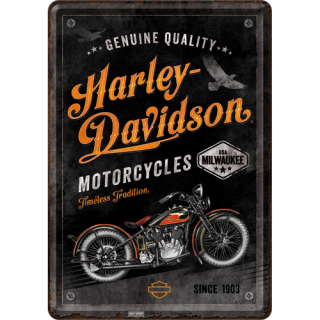 10329 Pocztówka 14x10 cm Harley Timeless