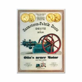 14068 Magnes Deutz Gasmotoren Münzen