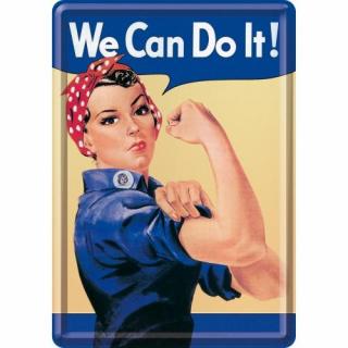 16319 Pocztówka 14x10 cm We can do it