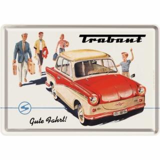 16325 Pocztówka 14x10 cm Trabant Gute Fa