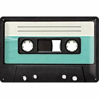 22195 Plakat 20 x 30cm Retro Cassette