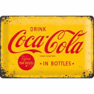22228 Plakat 20 x 30cm Coca-Cola Yellow