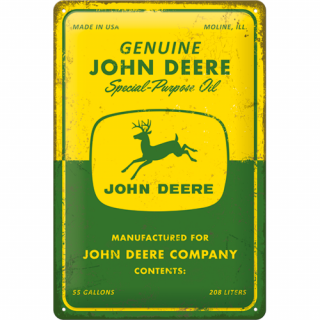 22329 Plakat 20x30 John Deere SpecialOil