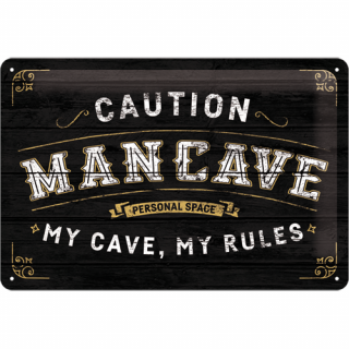 22331 Plakat 20x30 Man Cave