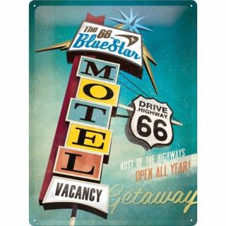 23186 Plakat 30 x 40cm The 66 Blue Star
