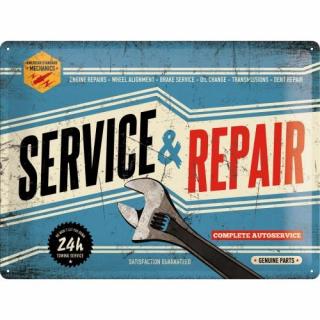 23187 Plakat 30 x 40cm Service and Repai