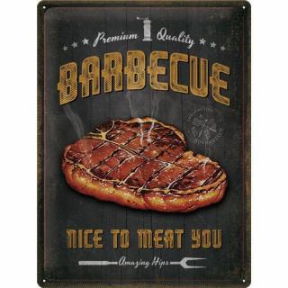 23292 Plakat 30x40 Barbecue Nice to Meet