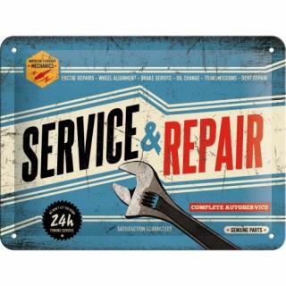26179 Plakat 15 x 20cm Service and Repai