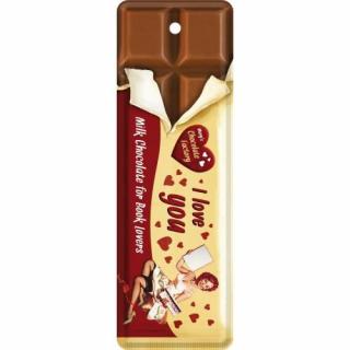 45024 Zakładka Metalowa I Love You Choco