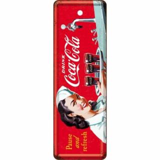 45042 Zakładka Metalowa Coca-Cola - Wait