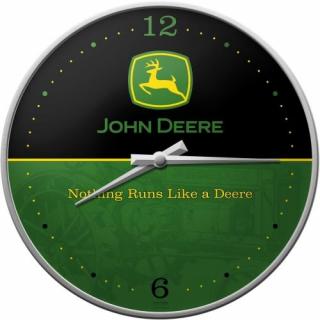 51030 Zegar Ścienny John Deere Logo – Bl