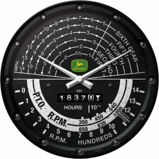 51086 Zegar Ścienny John Deere Tacho