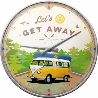51092 Zegar ścienny VW Bulli-Lets Get A