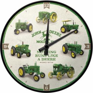51094 Zegar ścienny John Deere-Model Cha