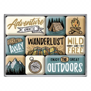 83119 Magnesy (9szt) Outdoor Adventure