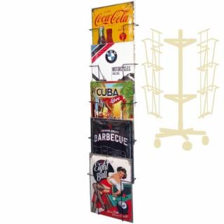 93101 Display Metal Modul 30x40 Hochform