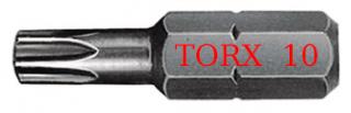 BIT końcówka do wkrętarek krzyżak TORX T10