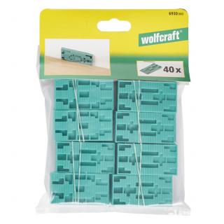 Kliny dylatacyjne Wolfcraft [40 szt.]