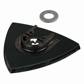 Trójkątny dysk szlifierski 95 mm (na rzep) Wolfcraft - do multiszlifierek