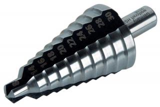 WIERTŁO STOPNIOWE HSS 8-30 mm WOLFCRAFT, trzpień 10 mm