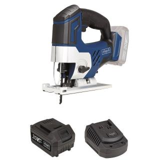 Wyrzynarka Scheppach CJS254-20ProS 20V - SET + ładowarka FC2.4-20ProS + 1 x Akumulator BA4.0-20ProS PCN 8507600090 (PKWiU27.20.2)