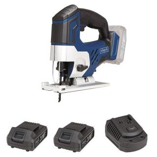 Wyrzynarka Scheppach CJS254-20ProS 20V - SET + ładowarka FC2.4-20ProS  + 2 x Akumulator BA2.0-20ProS PCN 8507600090 (PKWiU27.20.2)