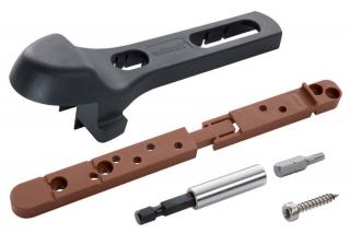 ZESTAW DO NIEWIDOCZNYCH POŁĄCZEŃ DESEK TARASOWYCH Wolfcraft