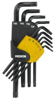 Zestaw kluczy TORX PROXXON z uchwytem 9el