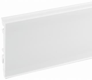 CEZAR MASTERLINE BIAŁY MAT 80 mm listwa 80mm 220cm loft nowoczesna