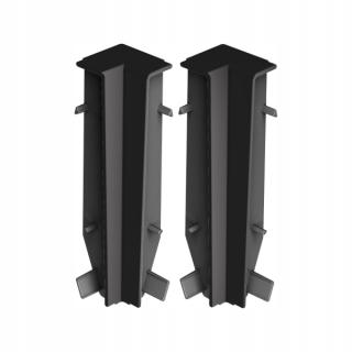 CEZAR MASTERLINE NAROŻNIK WEWNĘTRZNY CZARNY MAT 8cm