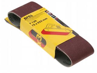 Drel Pas ścierny bezkońcowy 75x533 P120 CON-RPB-5312 3szt.