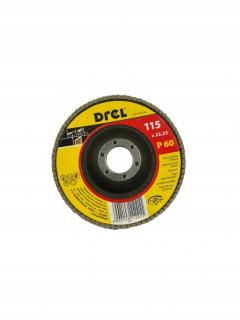 DREL ŚCIERNICA LISTKOWA TARCZA ŚCIERNA 115MM P60 CON-RTS-1106