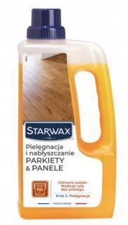 STARWAX Pielęgnacja i nabłyszczanie parkiety 1L 43112