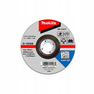 Tarcza tnąca do metalu Makita D-18568 115x22,2 mm