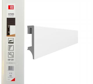 VOX ESPUMO ESP 201 80mm Biała Listwa przypodłogowa