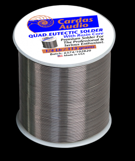 Cardas Solder Quad Eutectic Roll 1/4 lb  (113 gram)