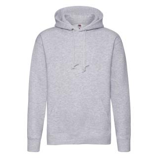 Męska Bluza Premium z kapturem Heather Grey M