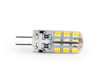 LEDtechnics G4 24 SMD 3,2w WW silicon 230v CIEPŁA |  6129