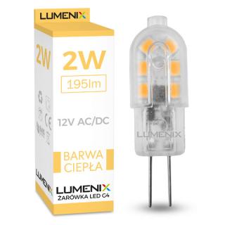 LEDtechnics G4 2W 12V AC/DC CIEPŁA |  6139
