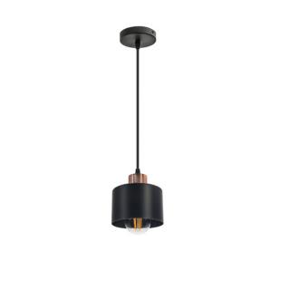 LEDtechnics Lampa 1xE27 black copper |  LW001
