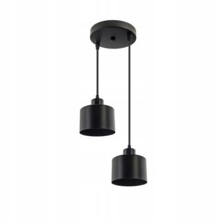 LEDtechnics Lampa 2xE27 black |  LW003
