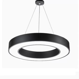 LEDtechnics LAMPA FI60CM CZARNA OKRĄGŁA 2 CCD NW 72 Watt |  7143