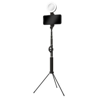 LEDtechnics Lampa pierścieniowa LED Selfiestick 1,6 |  0253
